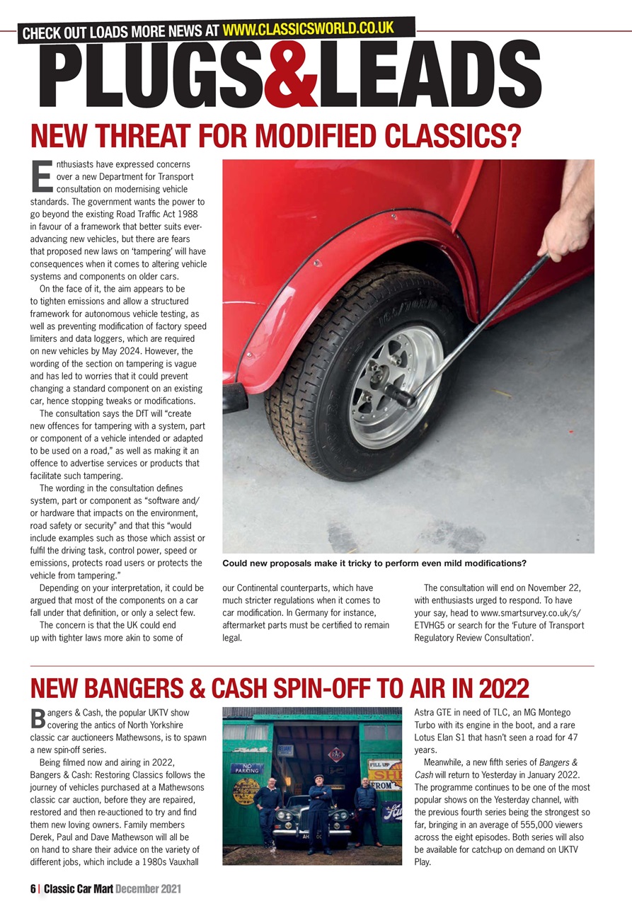 Classic Car Mart Preview Pages