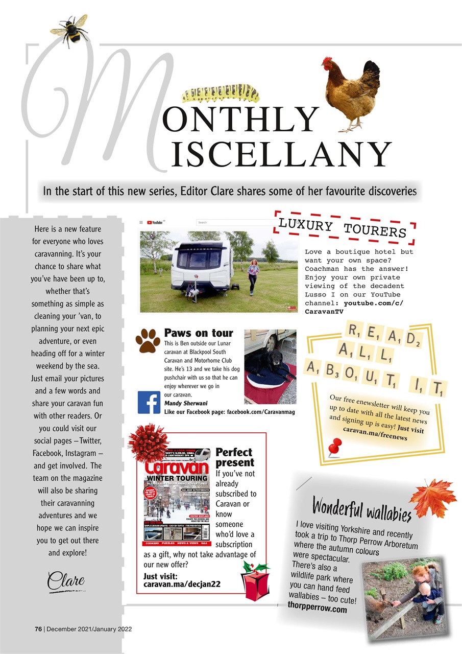 Caravan Magazine Preview Pages