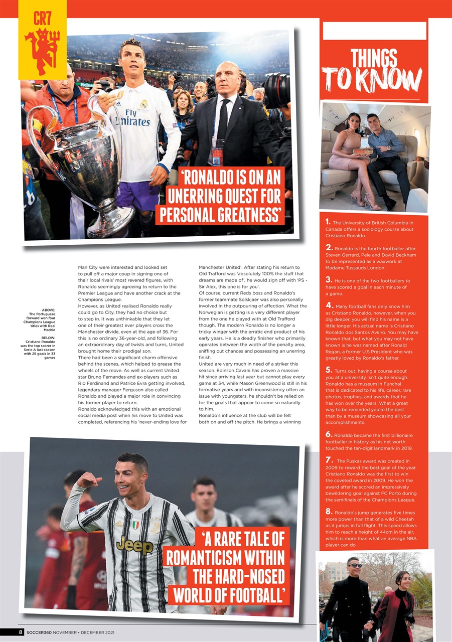Soccer 360 Preview Pages