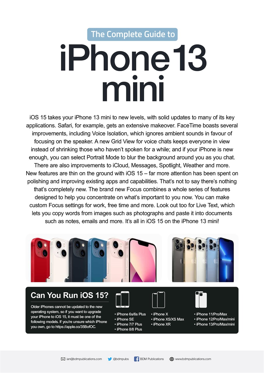 Essential Apple User Preview Pages