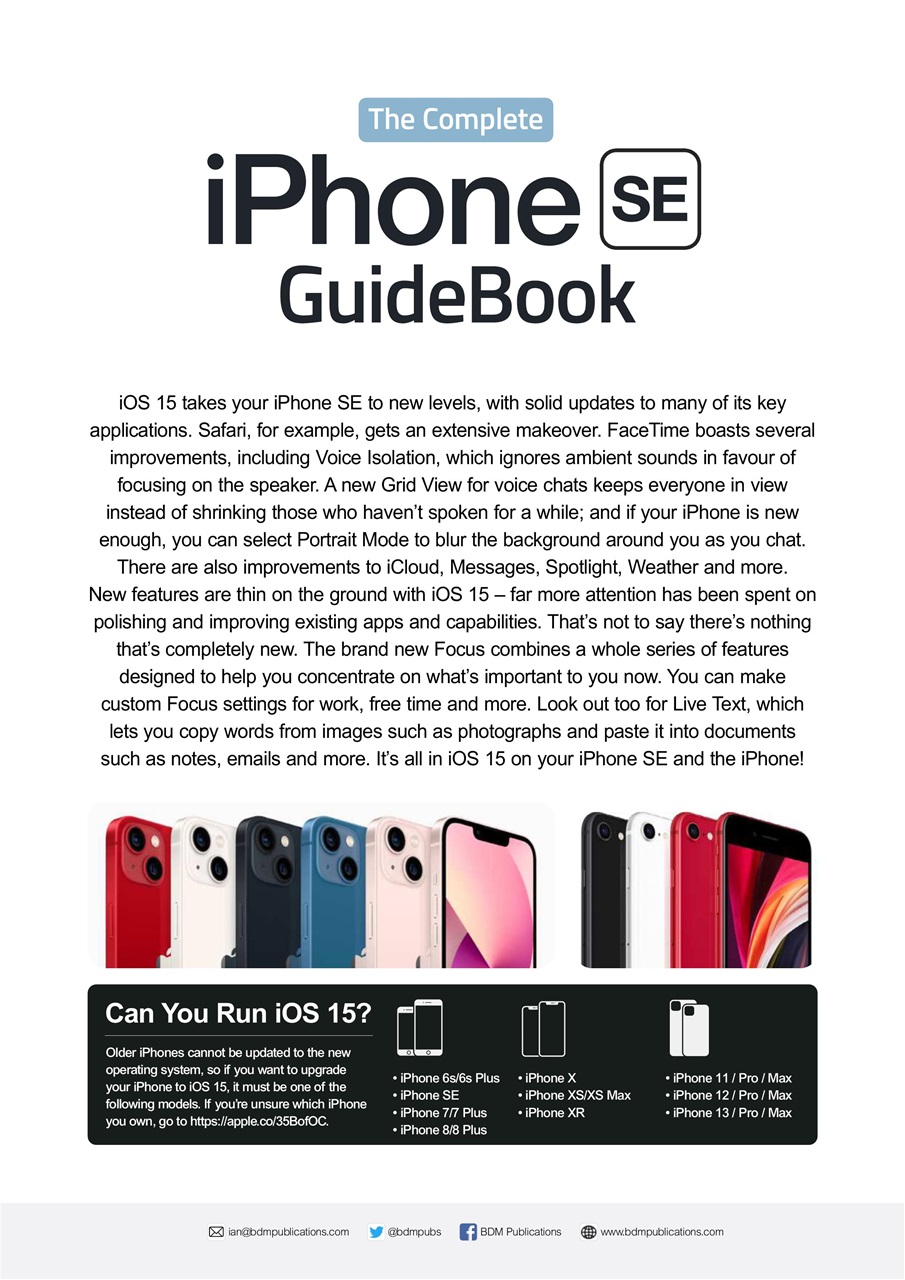 Essential Apple User Preview Pages