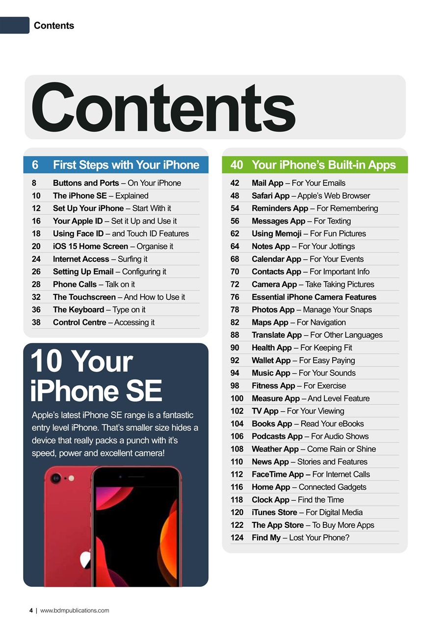 Essential Apple User Preview Pages