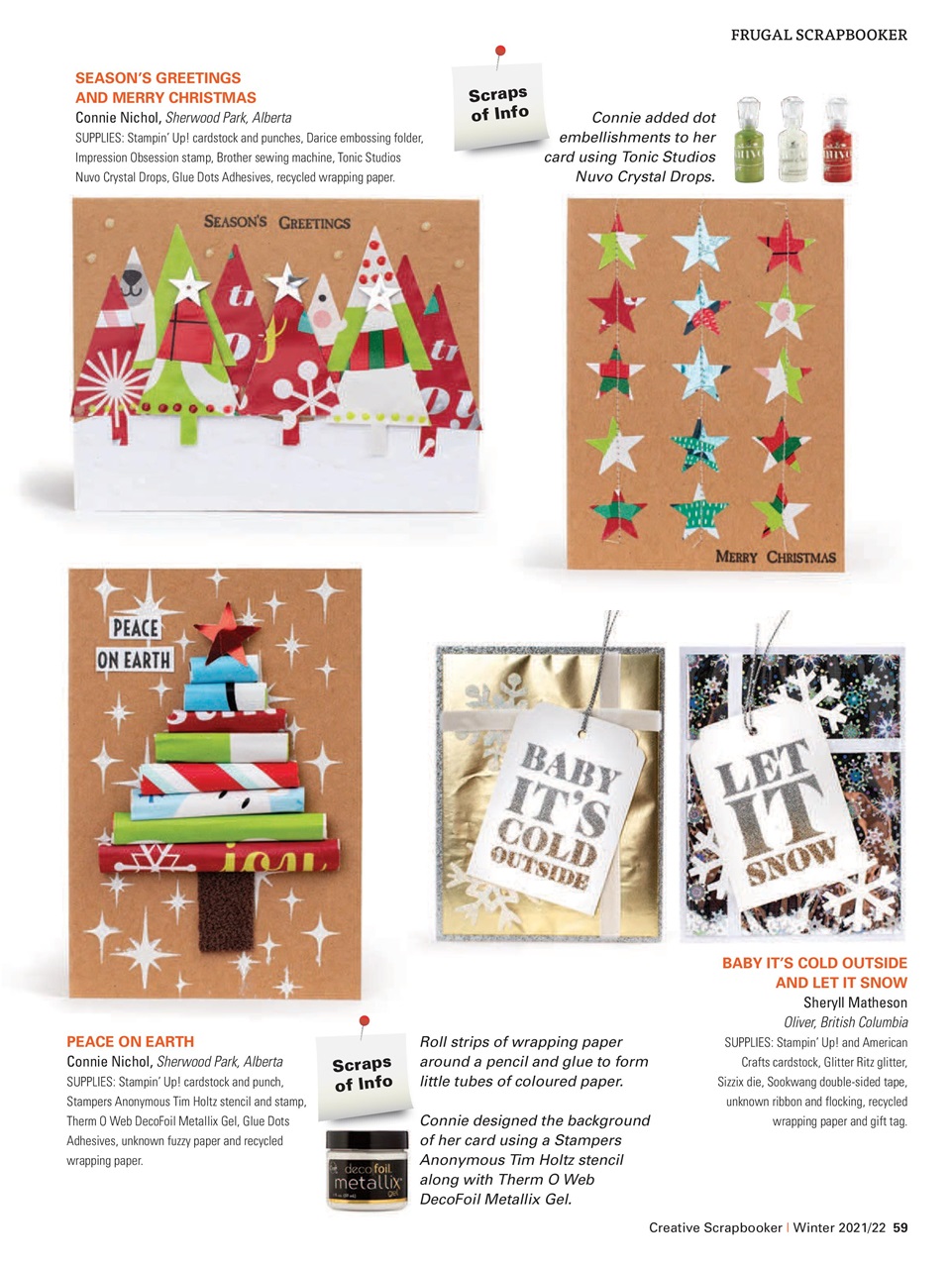 Creative Scrapbooker Preview Pages