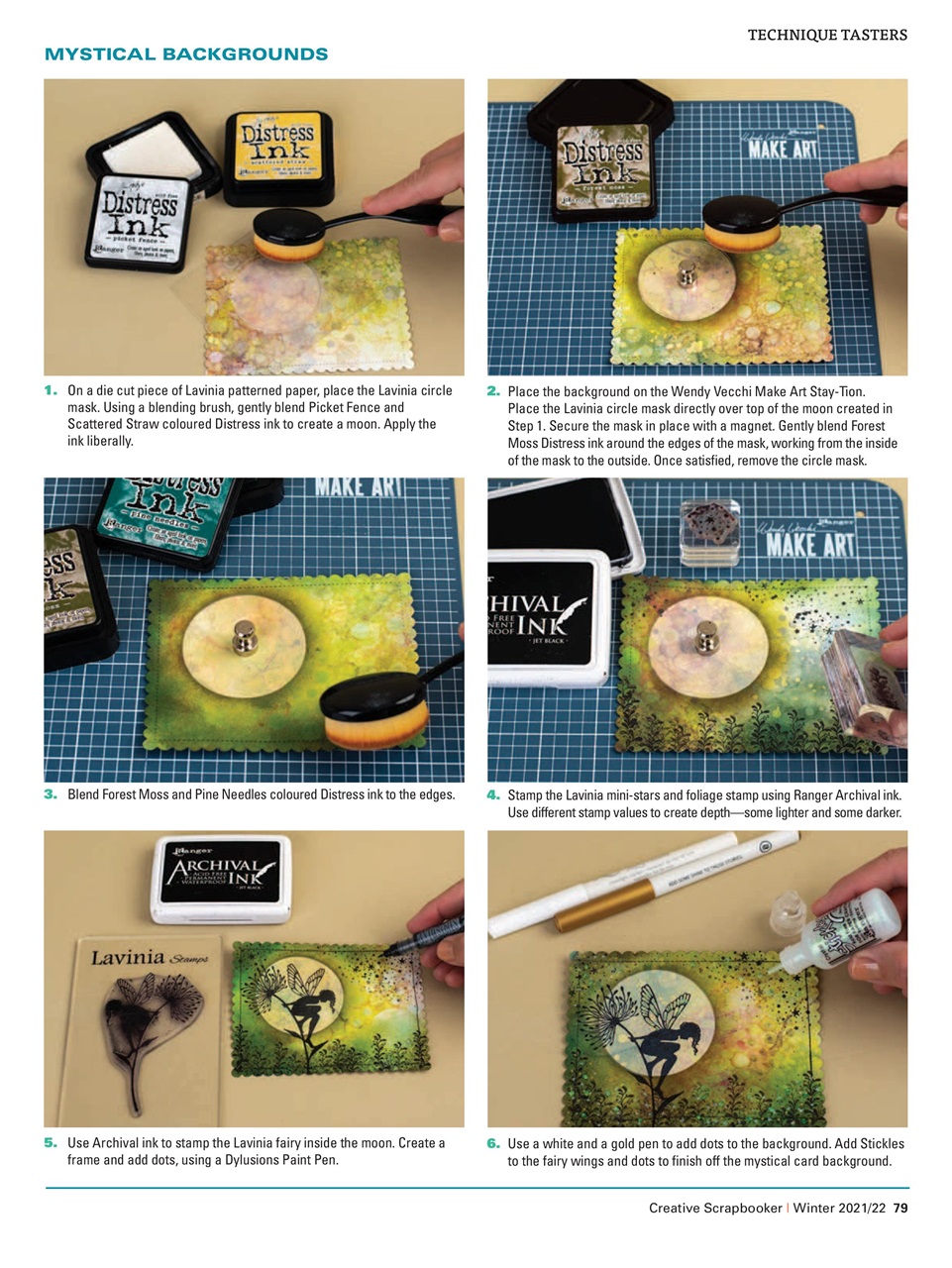 Creative Scrapbooker Preview Pages