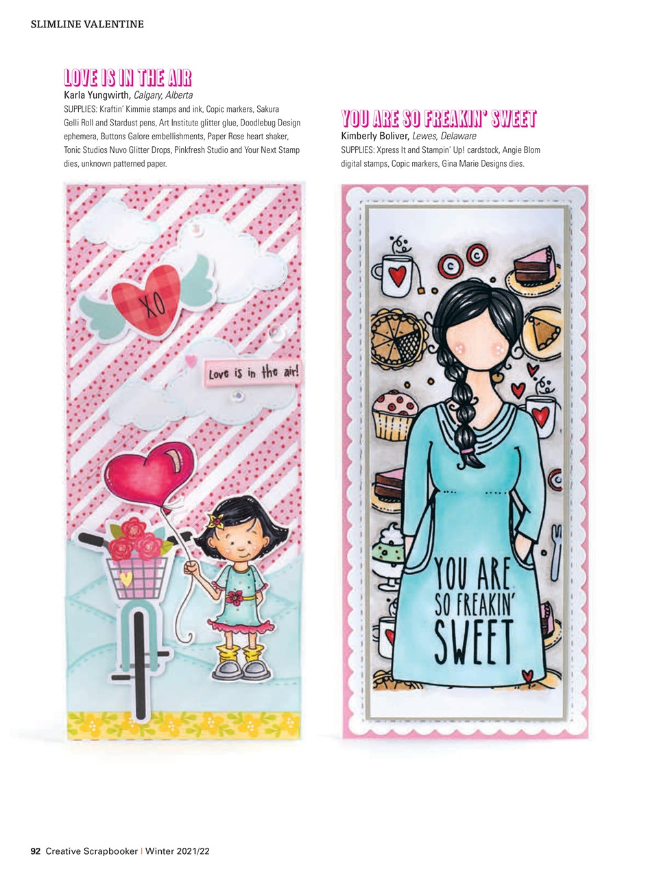 Creative Scrapbooker Preview Pages