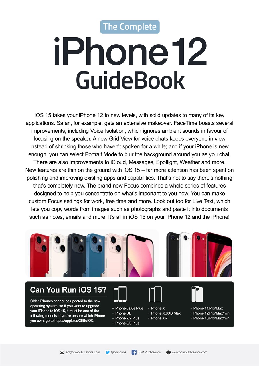Essential Apple User Preview Pages
