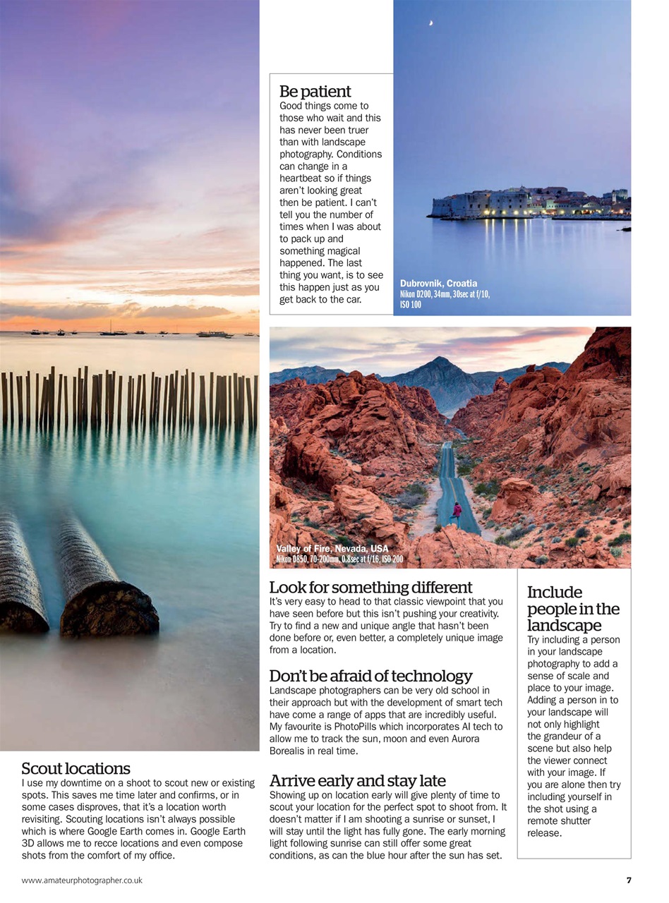 Improve Your Photography Preview Pages