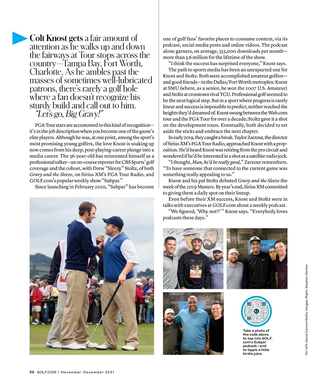 Golf Magazine Preview Pages