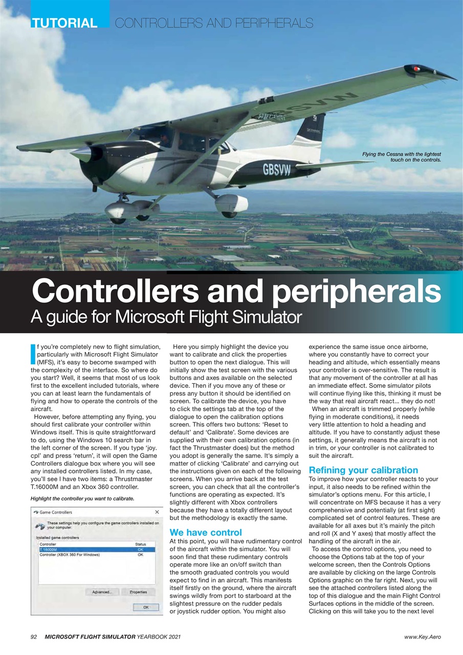 PC Pilot Preview Pages