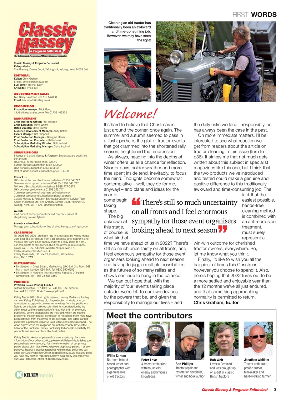 Classic Massey Preview Pages