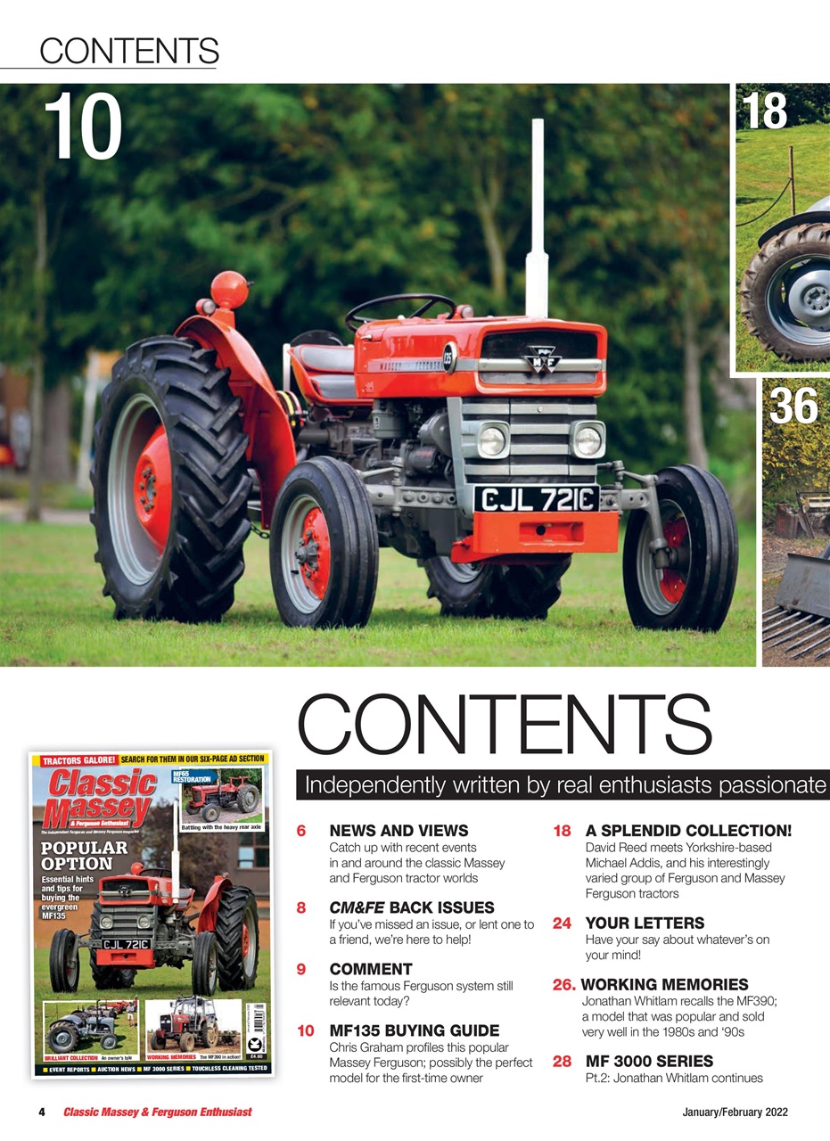Classic Massey Preview Pages