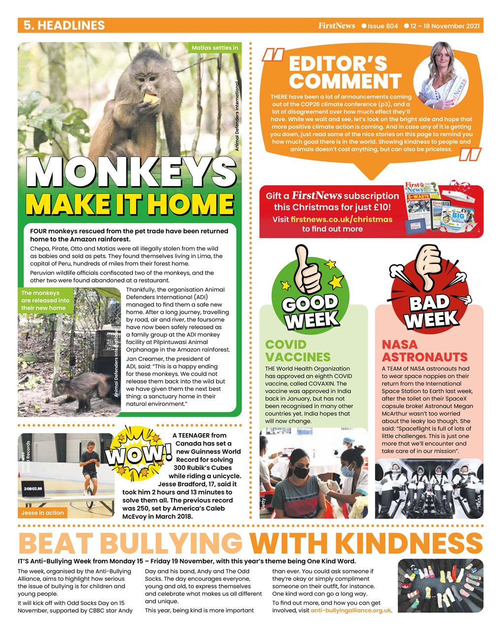 First News Preview Pages