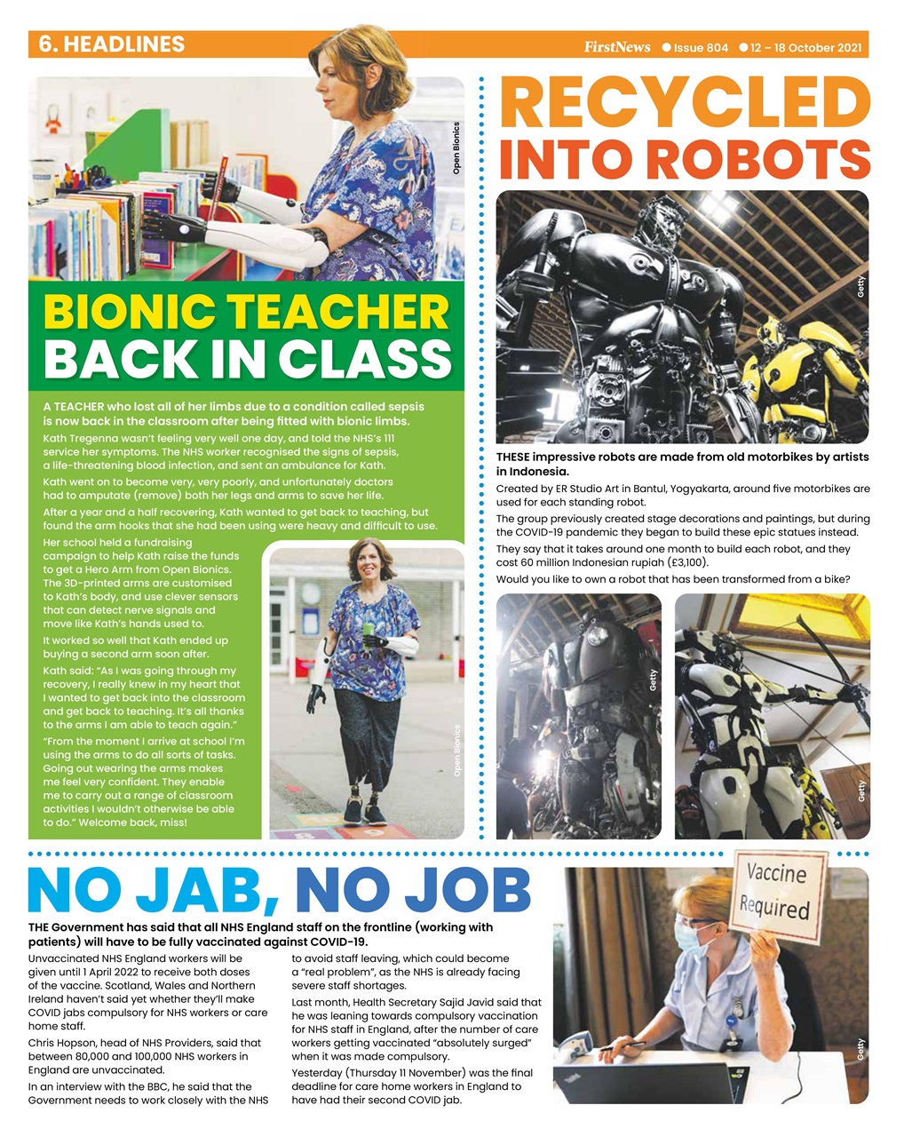 First News Preview Pages