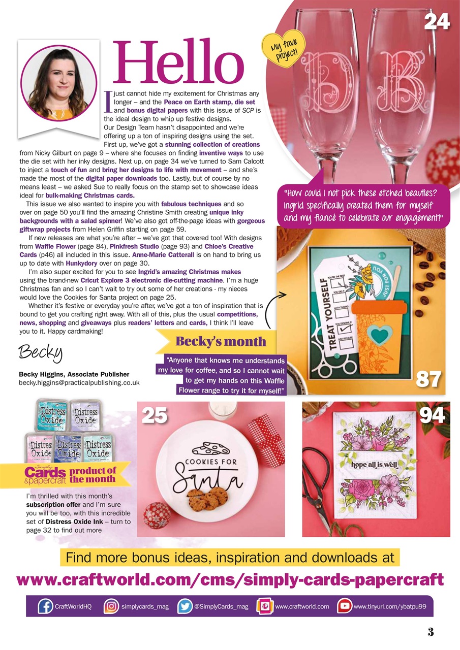 Simply Cards & Papercraft Preview Pages