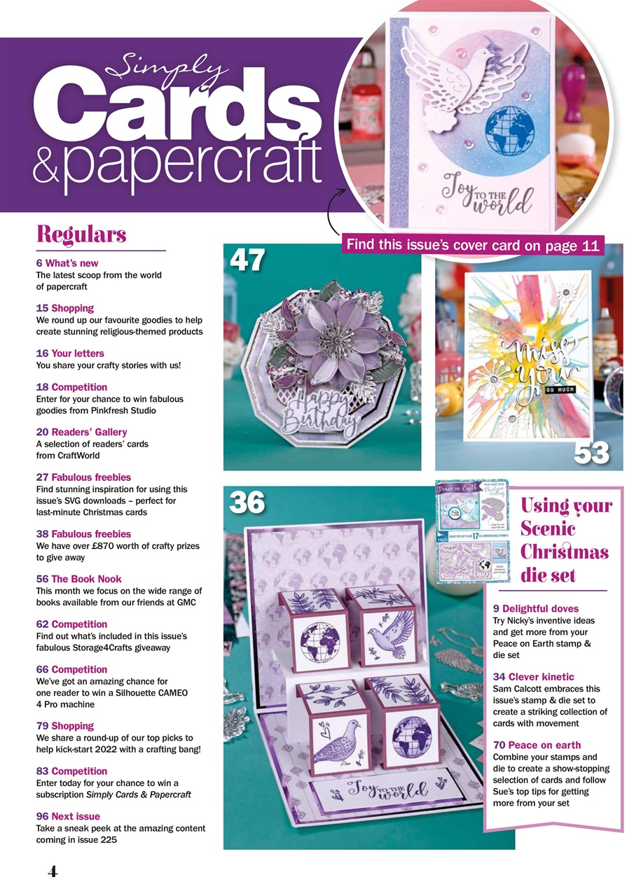 Simply Cards & Papercraft Preview Pages