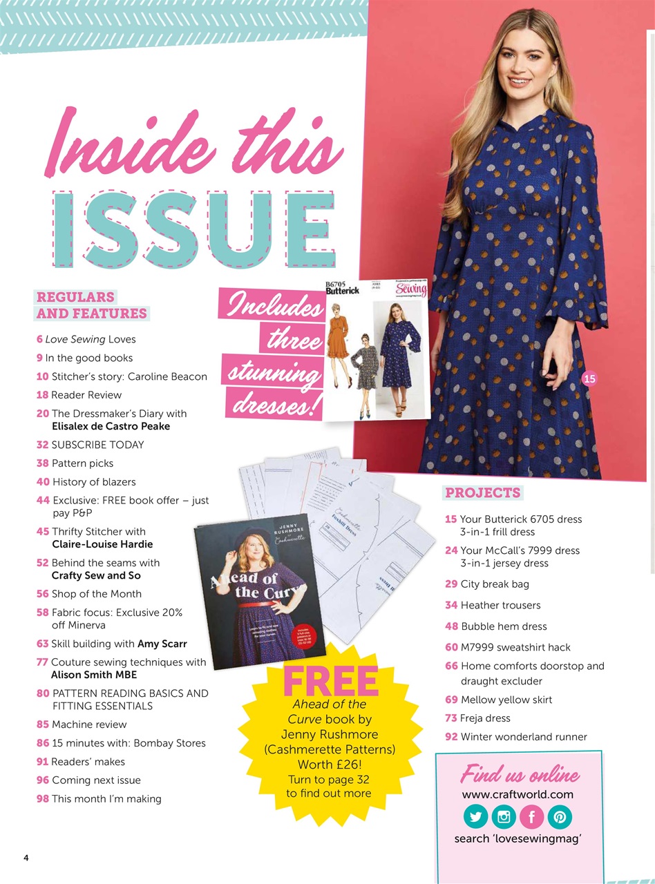 Love Sewing Preview Pages