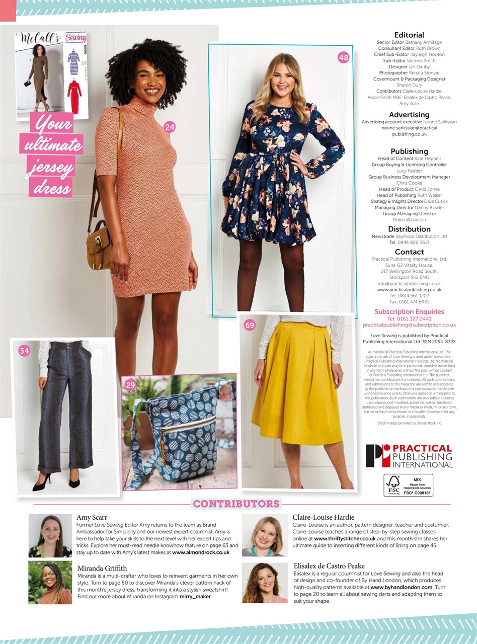 Love Sewing Preview Pages