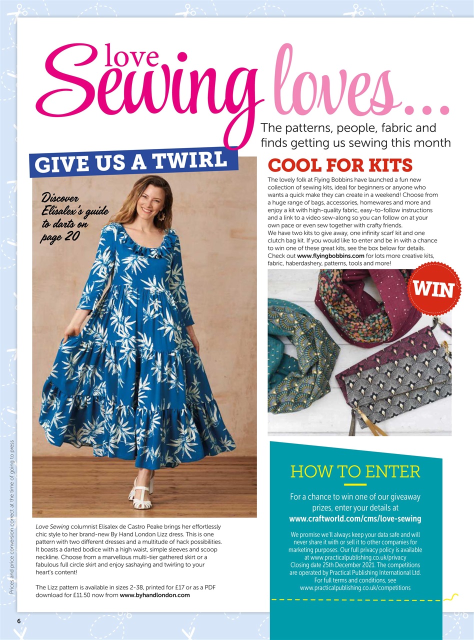 Love Sewing Preview Pages