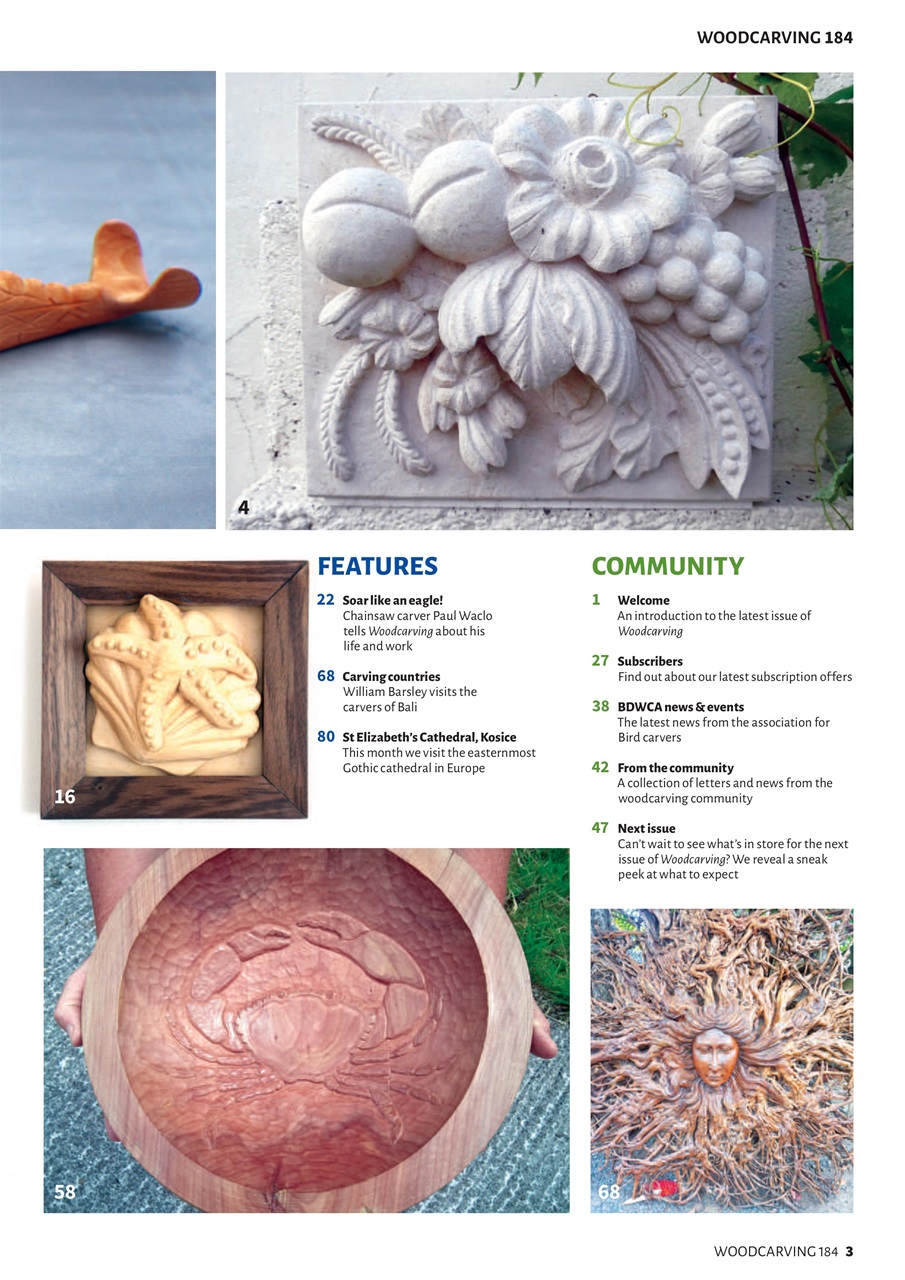 Woodcarving Preview Pages