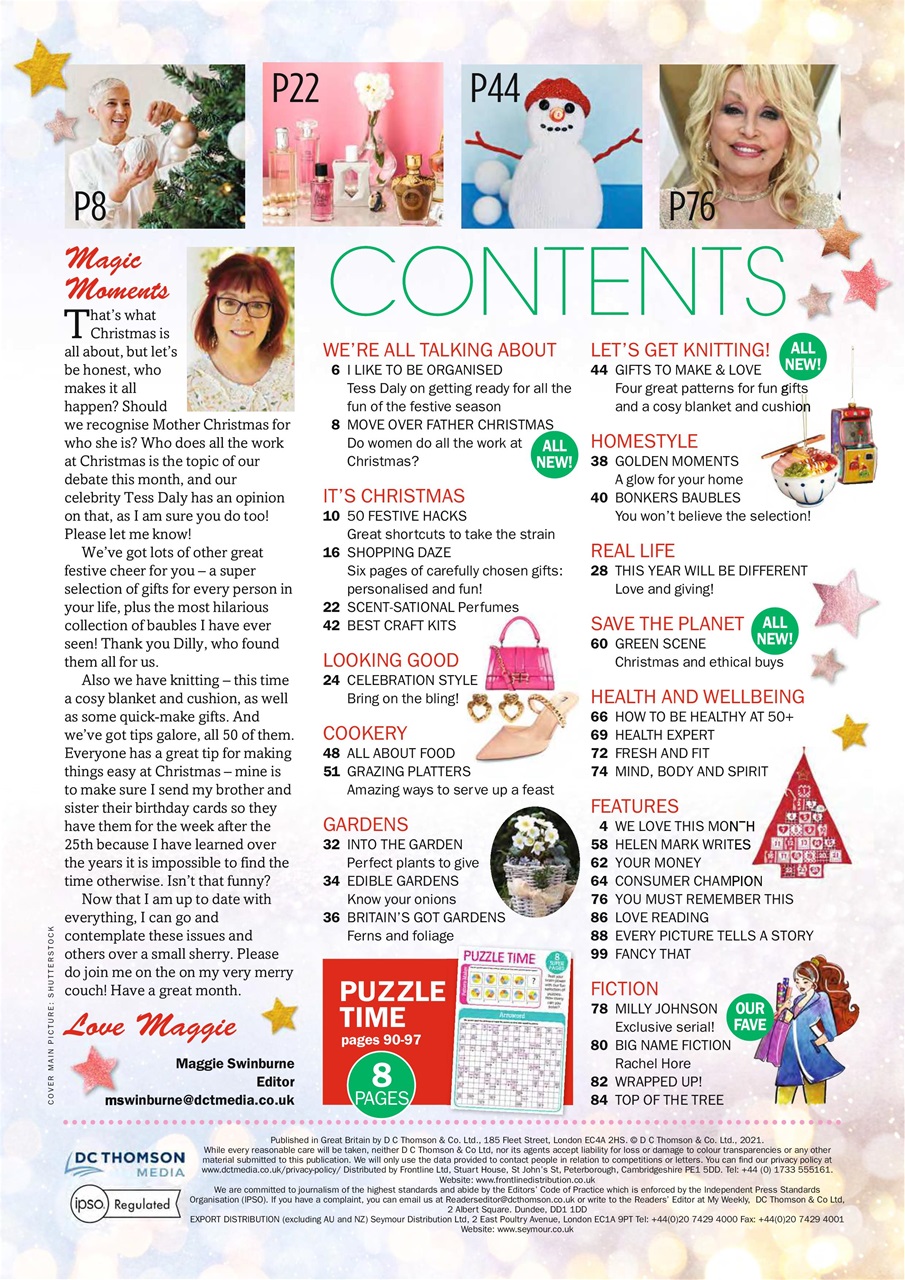 My Weekly Special Preview Pages