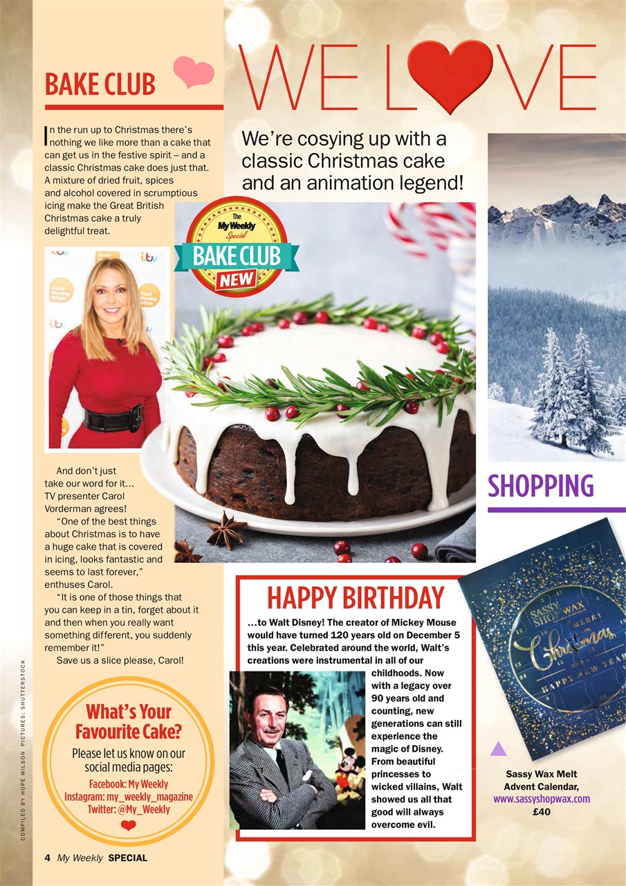 My Weekly Special Preview Pages