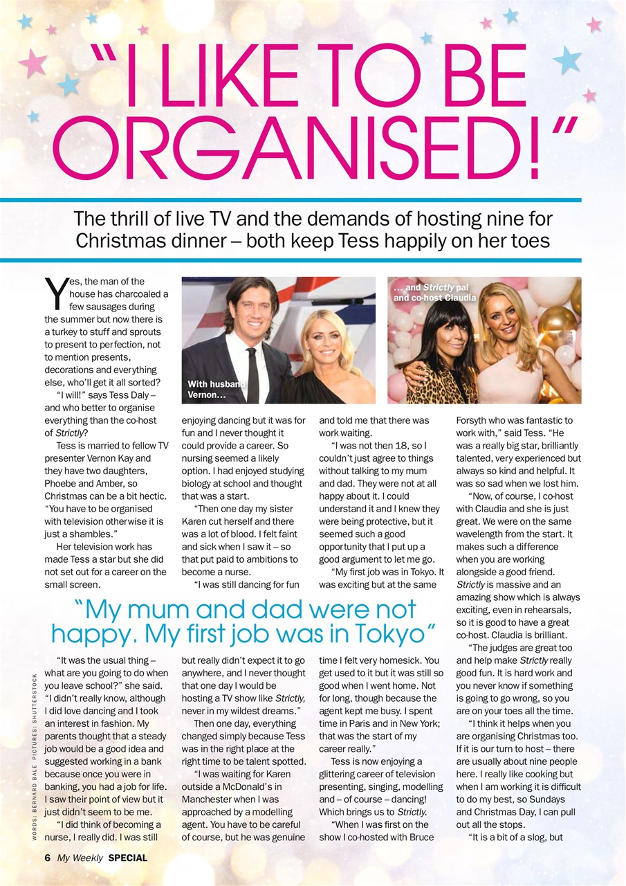 My Weekly Special Preview Pages