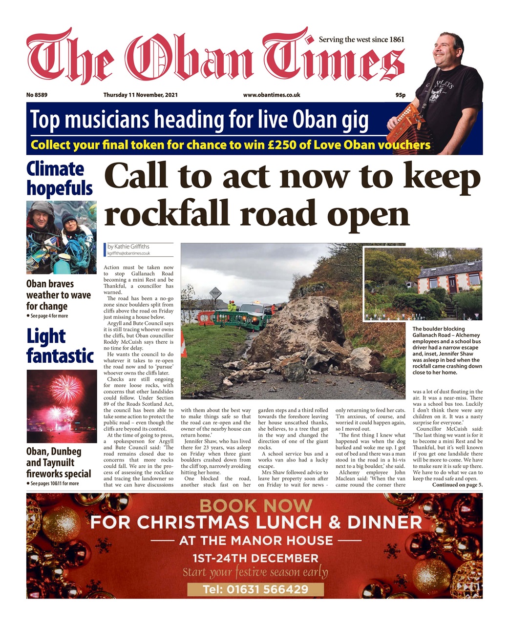 The Oban Times & Lochaber Times Preview Pages