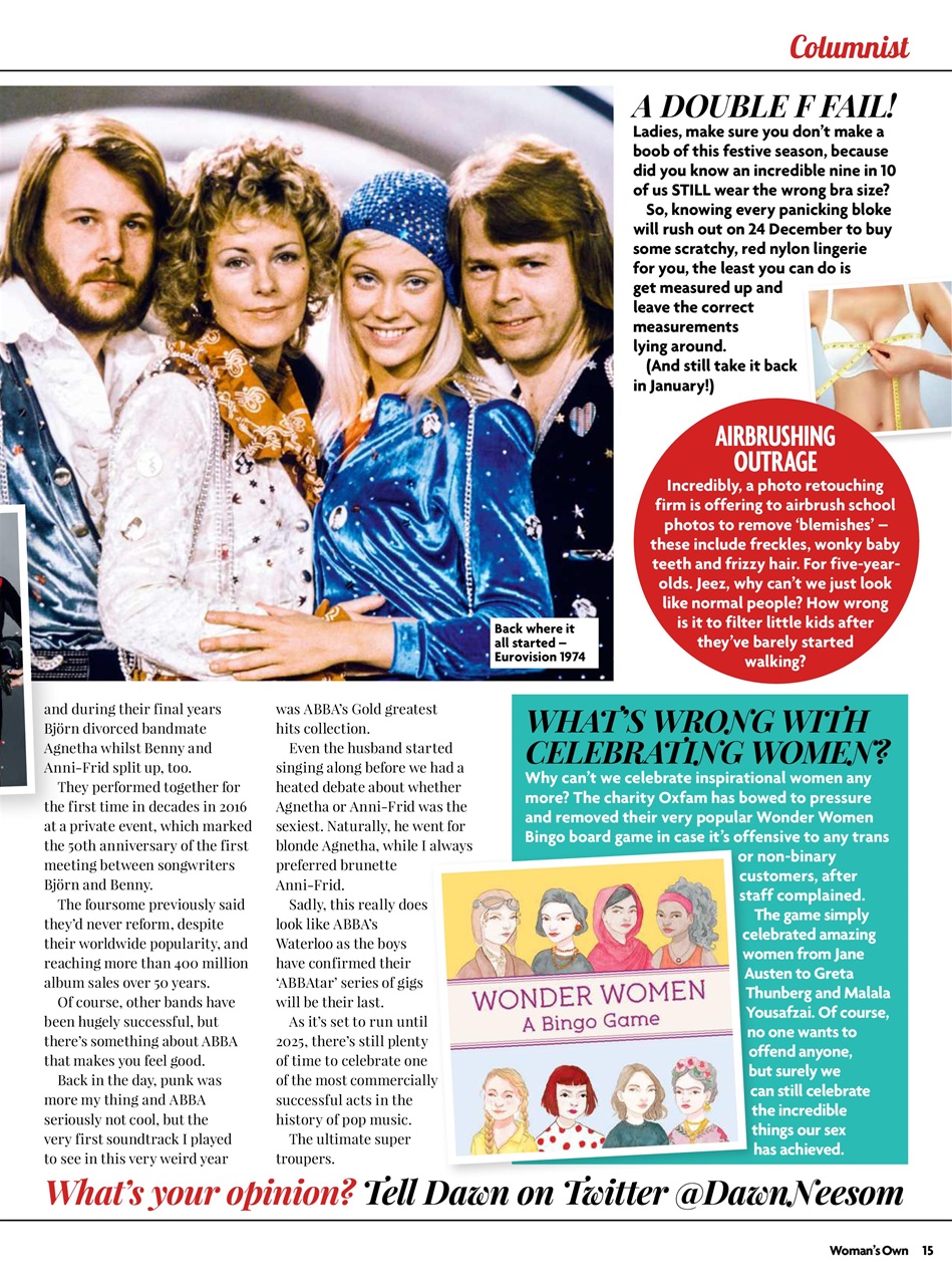 Woman's Own Preview Pages