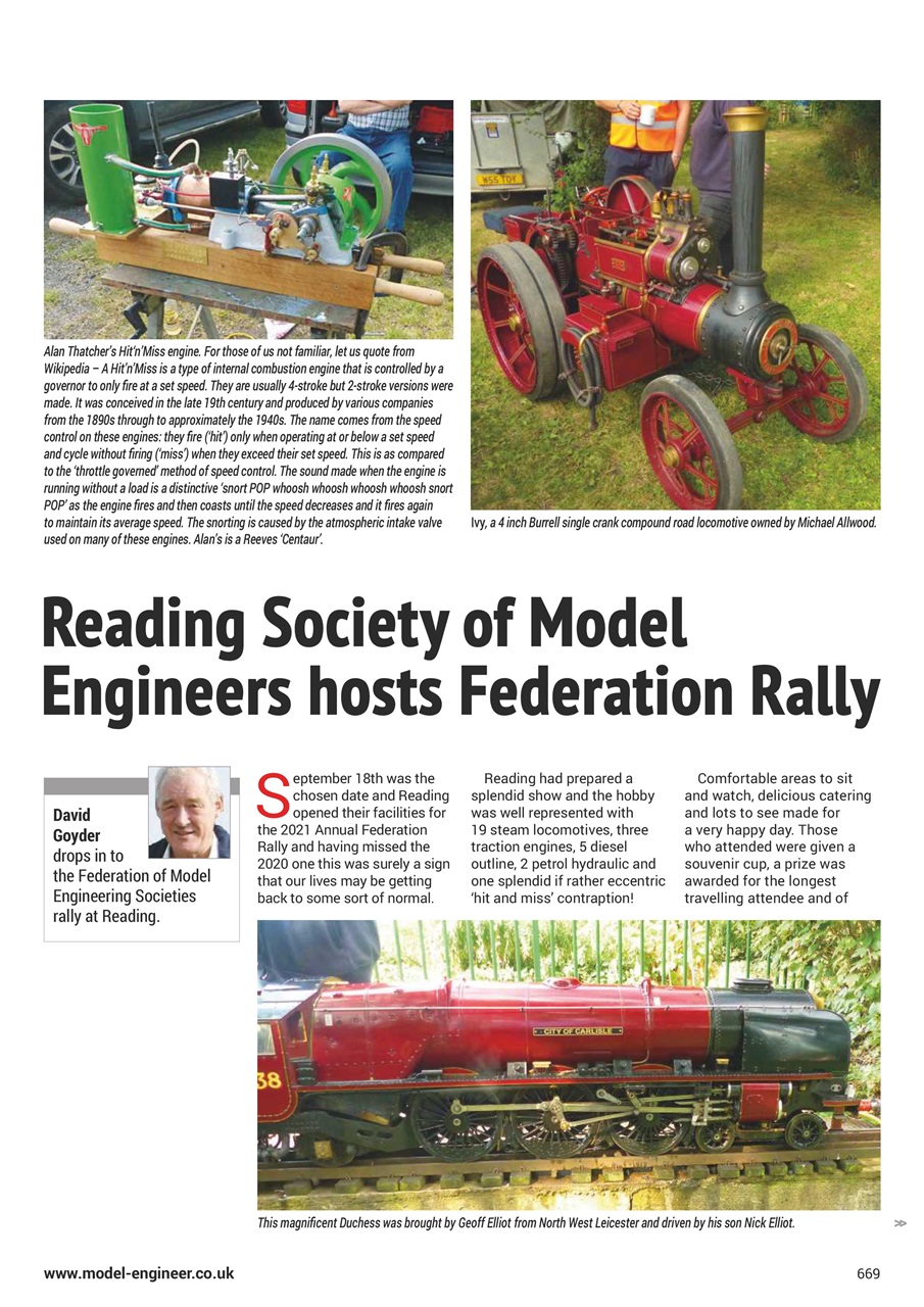 Model Engineer Preview Pages