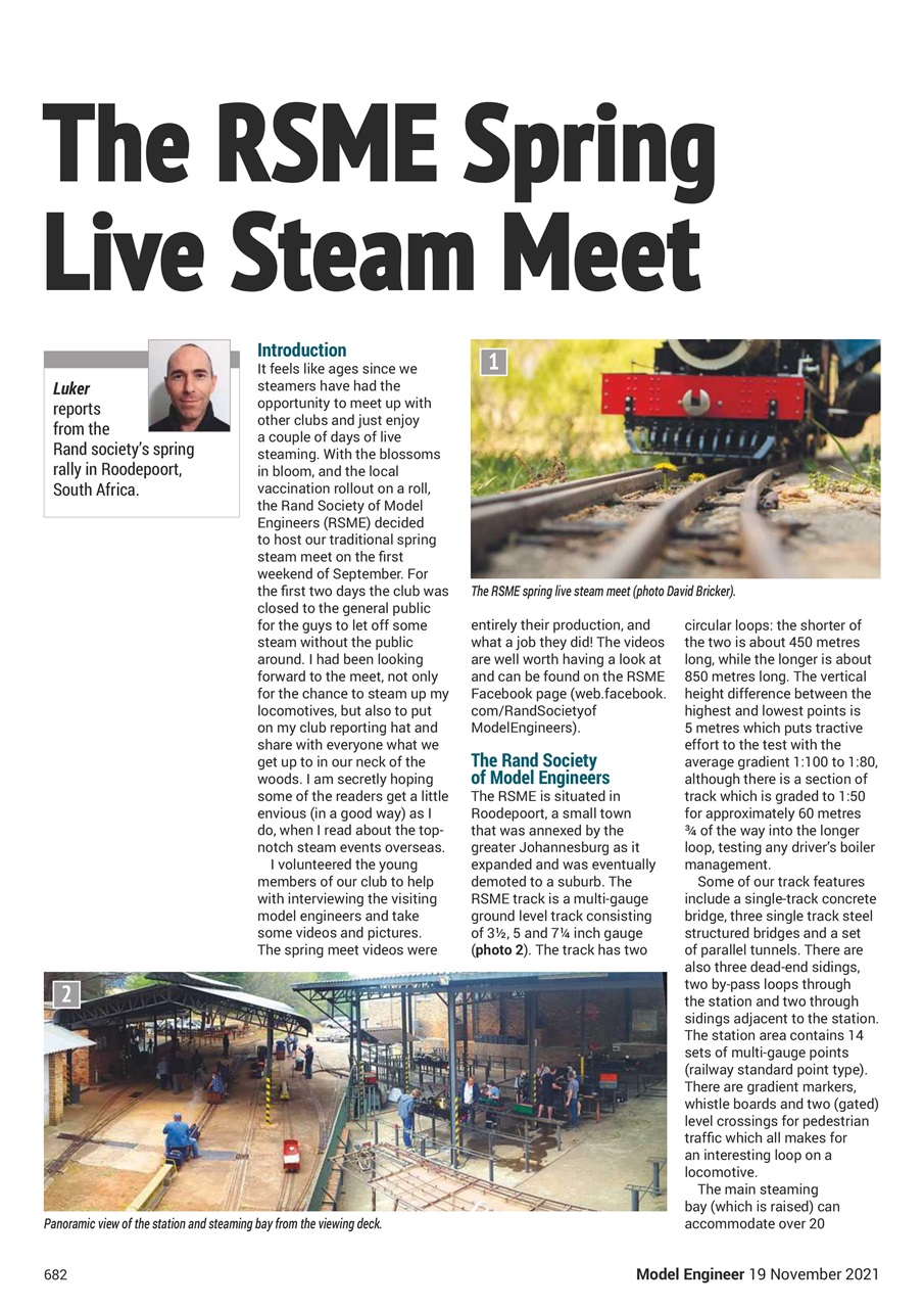 Model Engineer Preview Pages