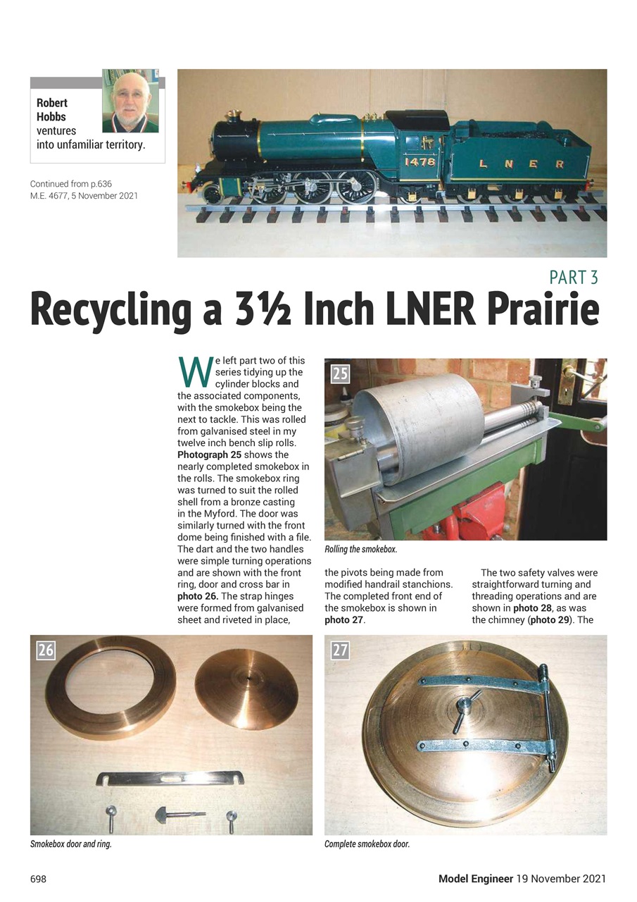 Model Engineer Preview Pages