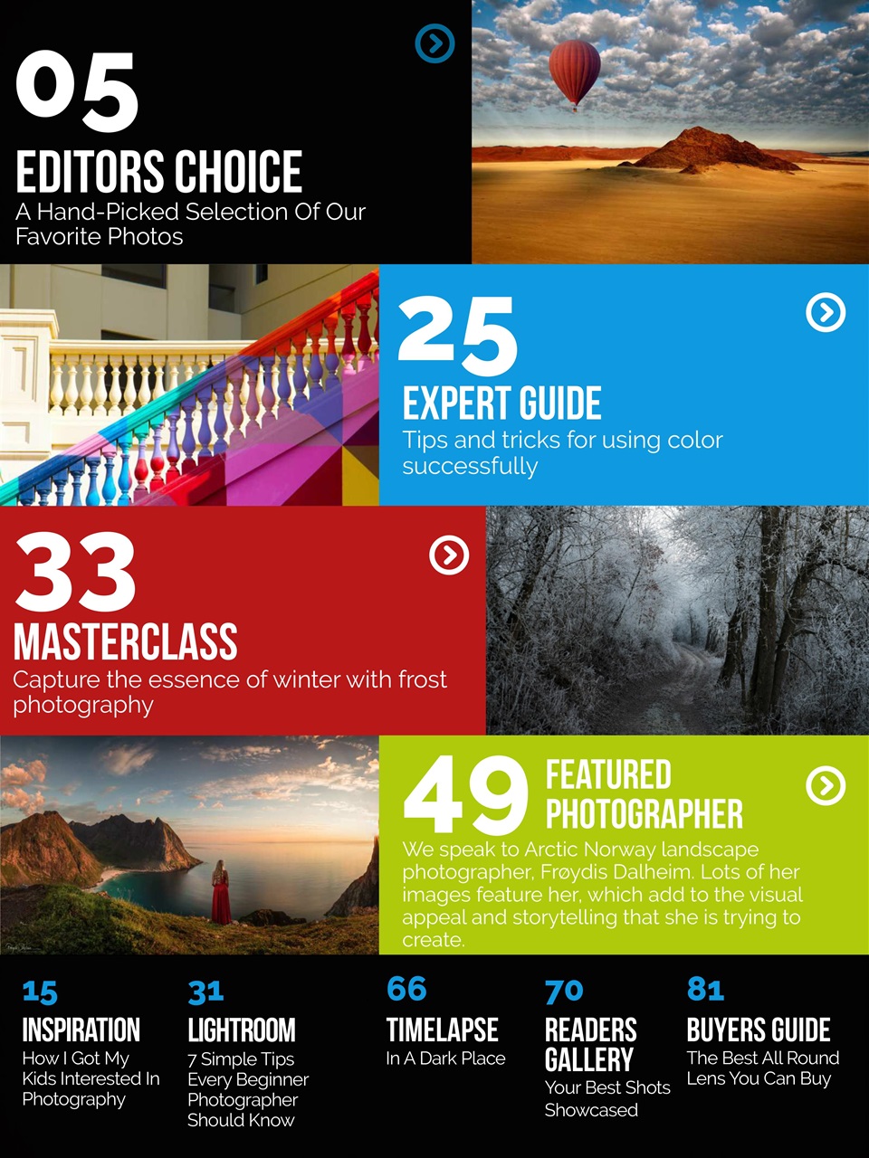 Photography Masterclass Magazine Preview Pages