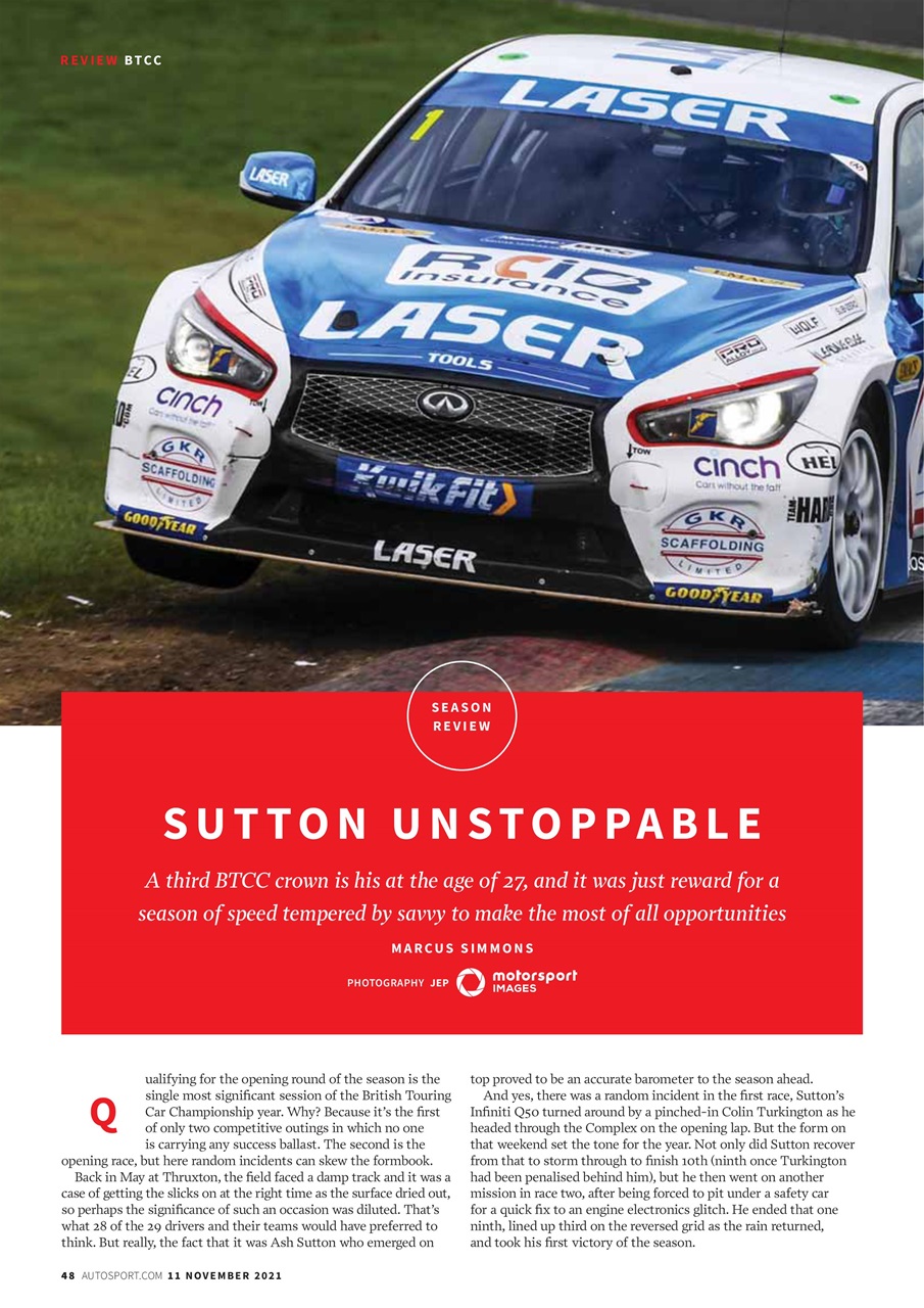 Autosport Preview Pages