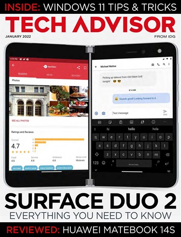 Tech Advisor issue January 2022