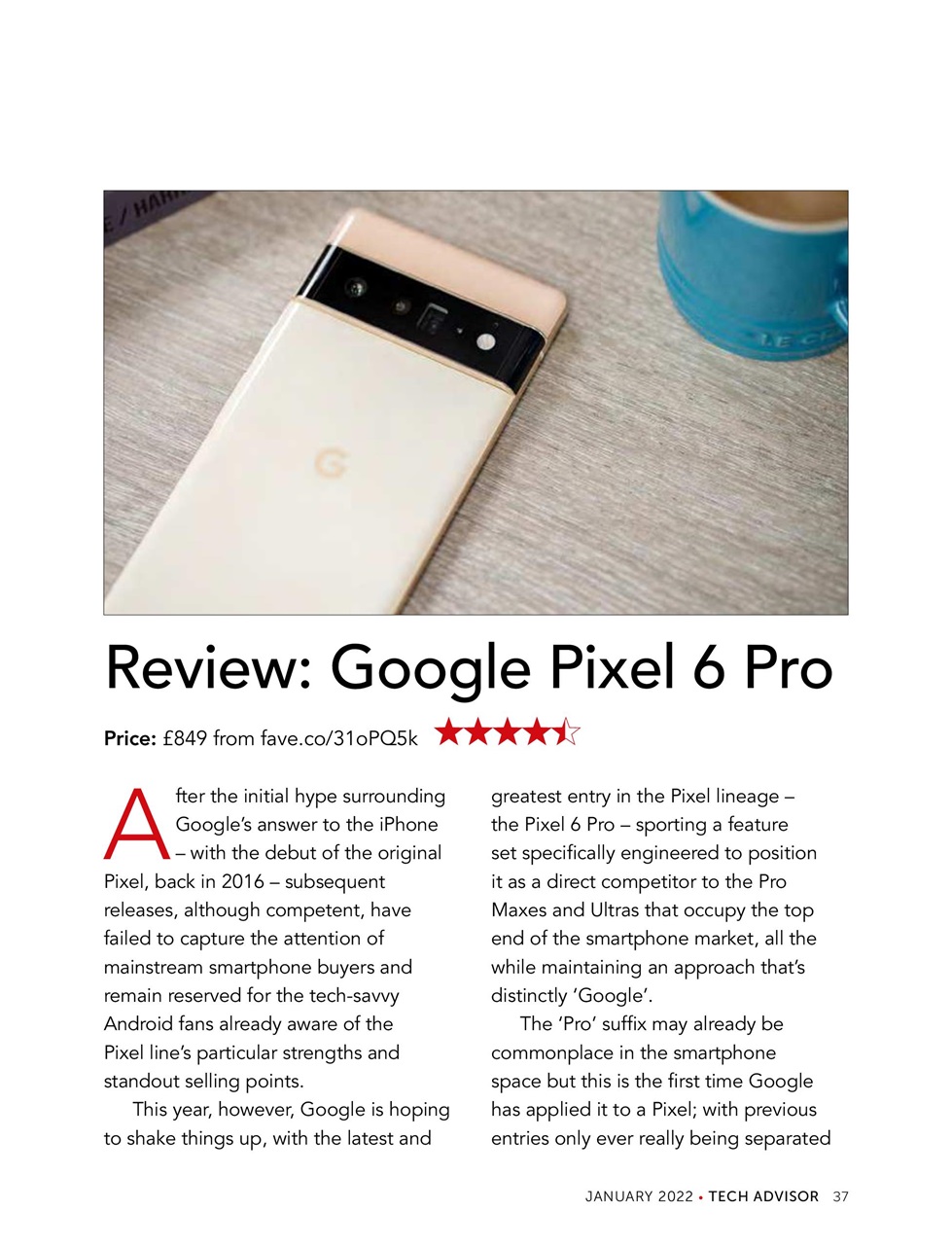 Tech Advisor Preview Pages