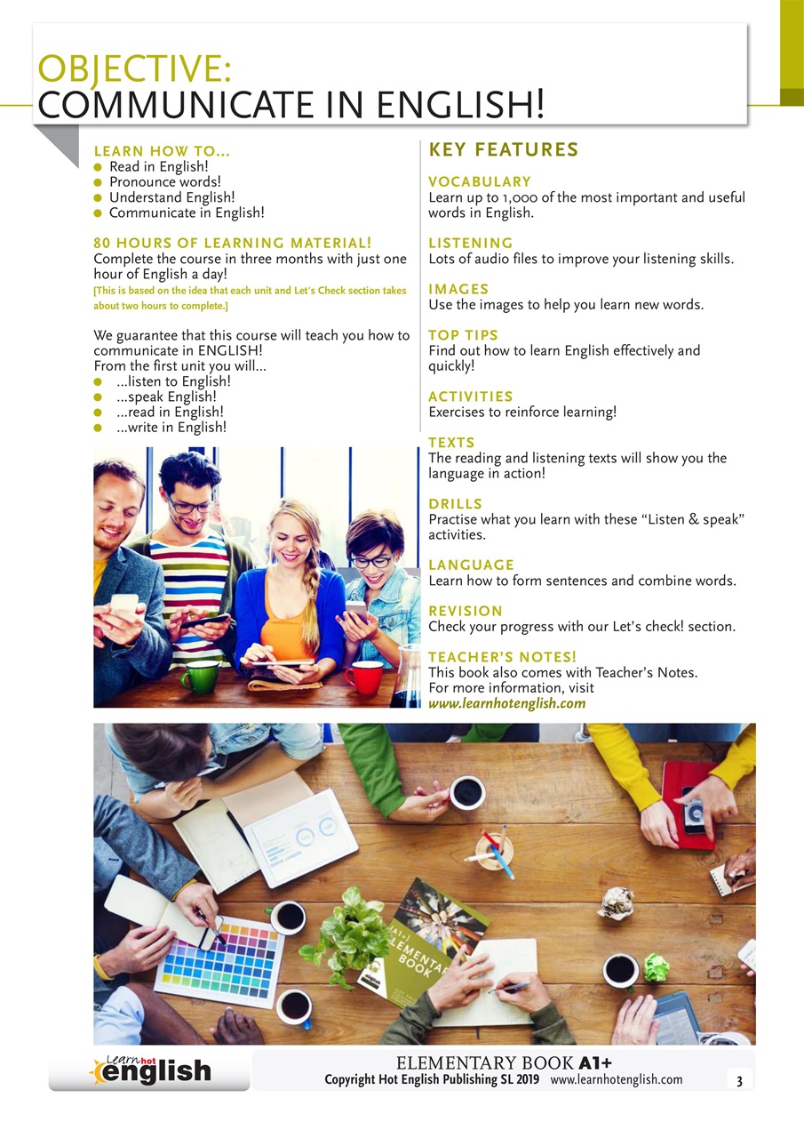 Learn Hot English Preview Pages