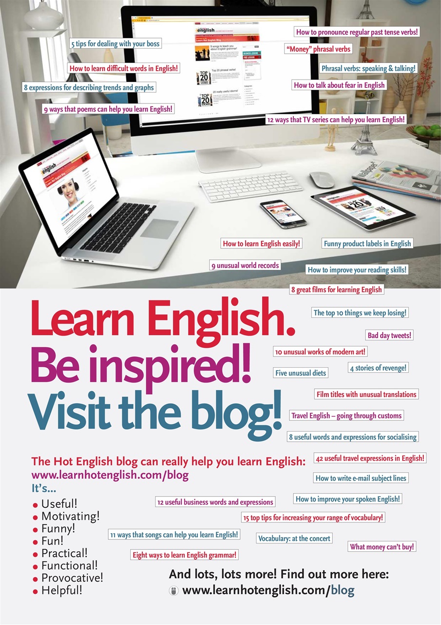 Learn Hot English Preview Pages