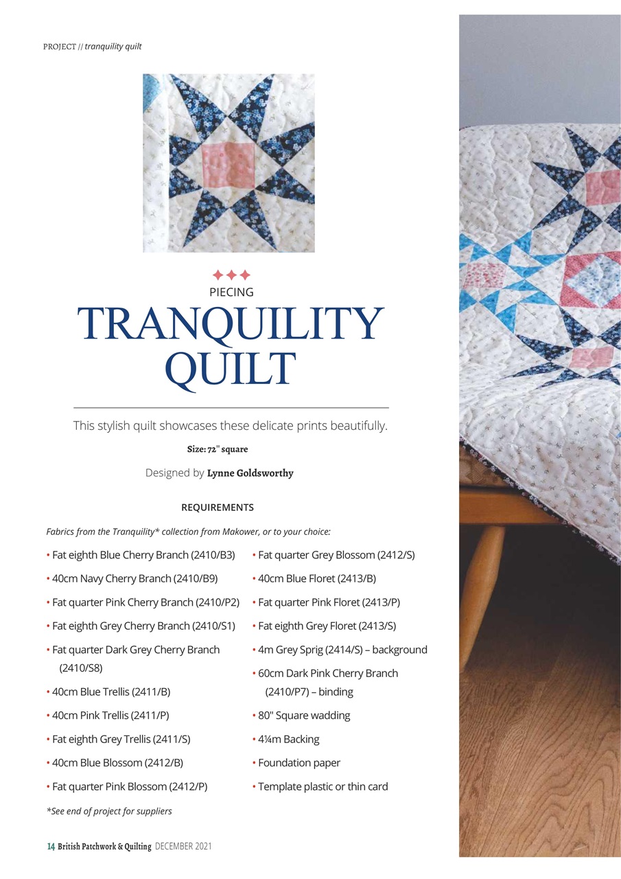 Patchwork and Quilting Preview Pages