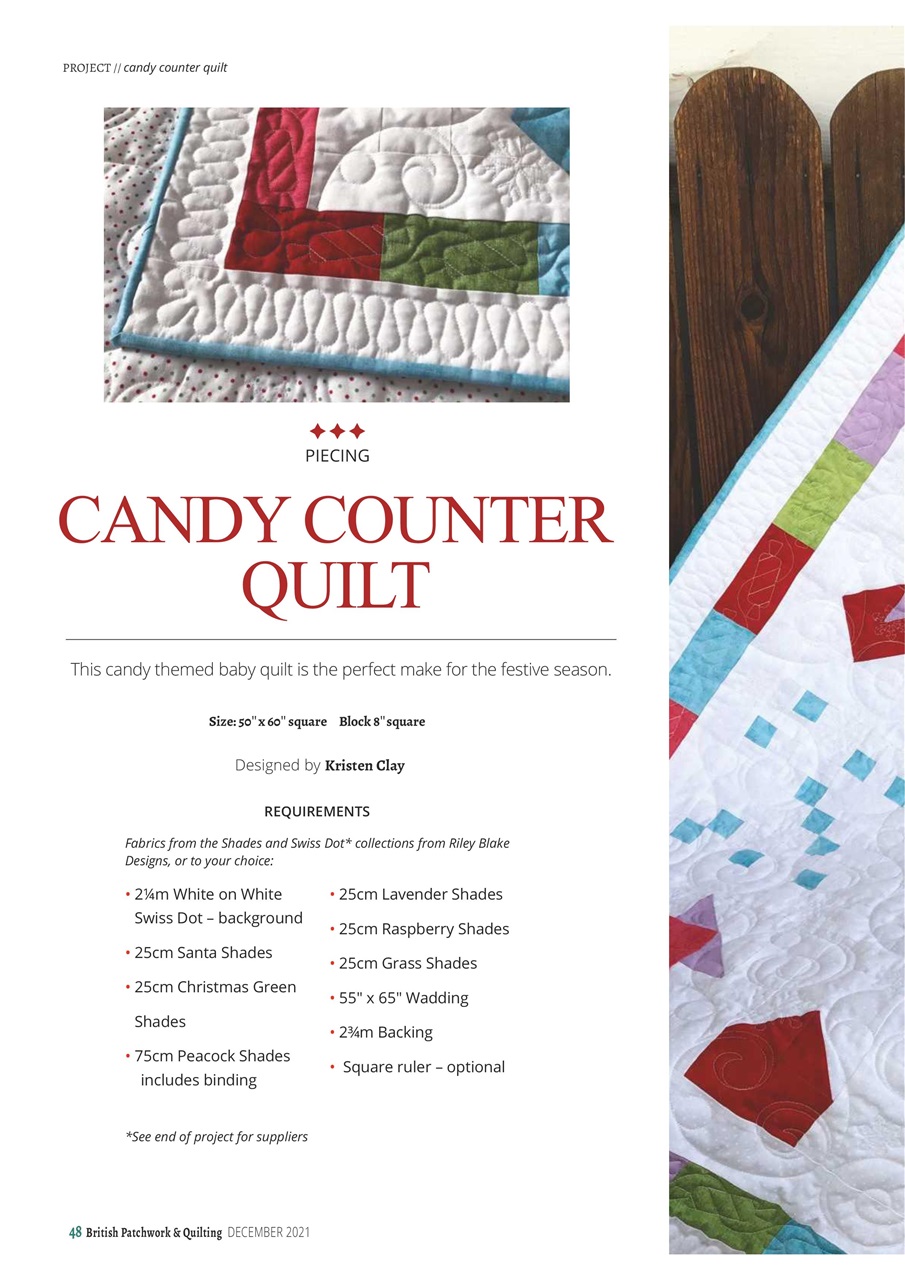 Patchwork and Quilting Preview Pages
