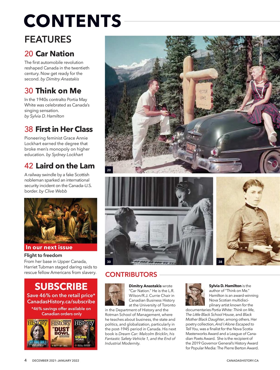 Canada's History Preview Pages