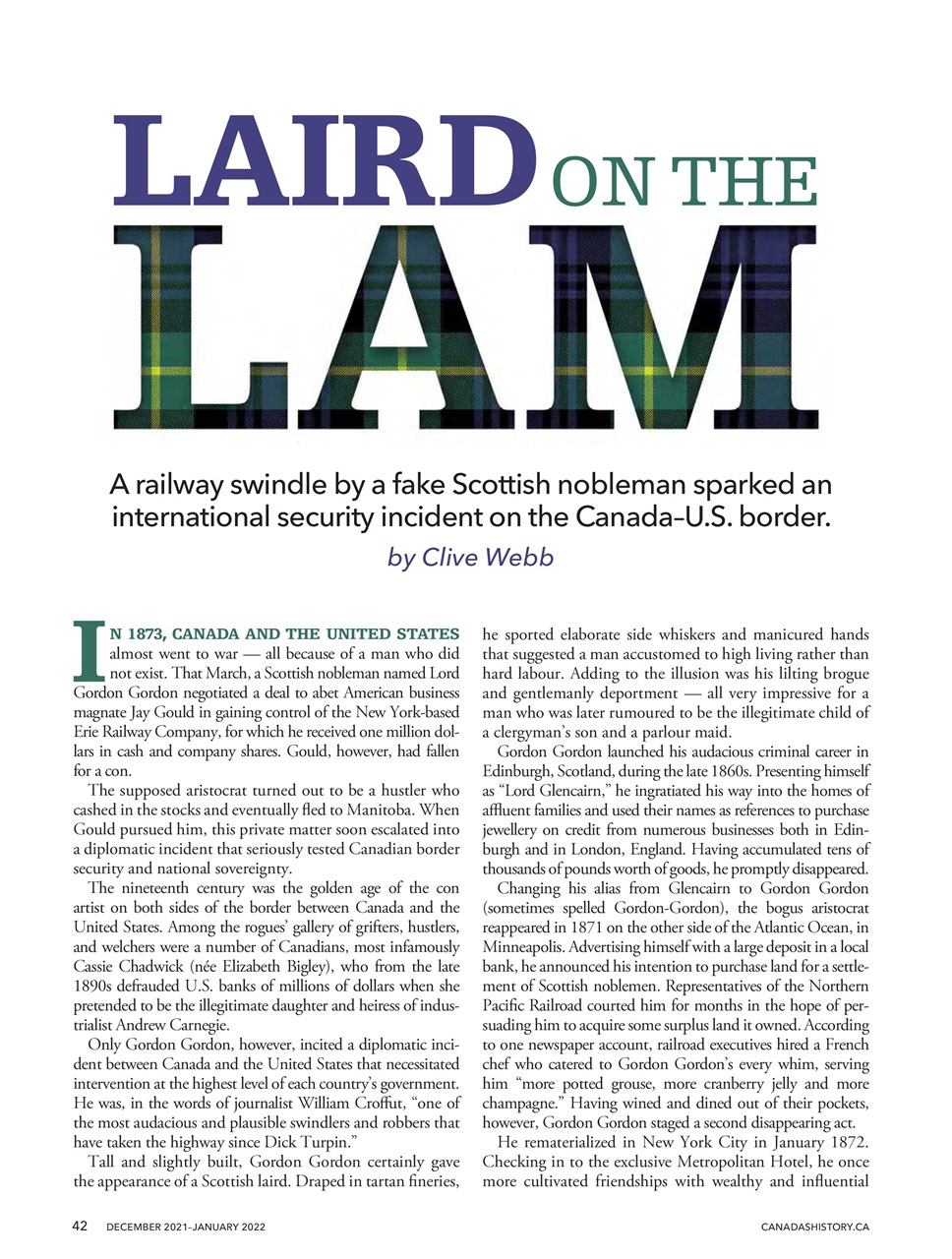 Canada's History Preview Pages