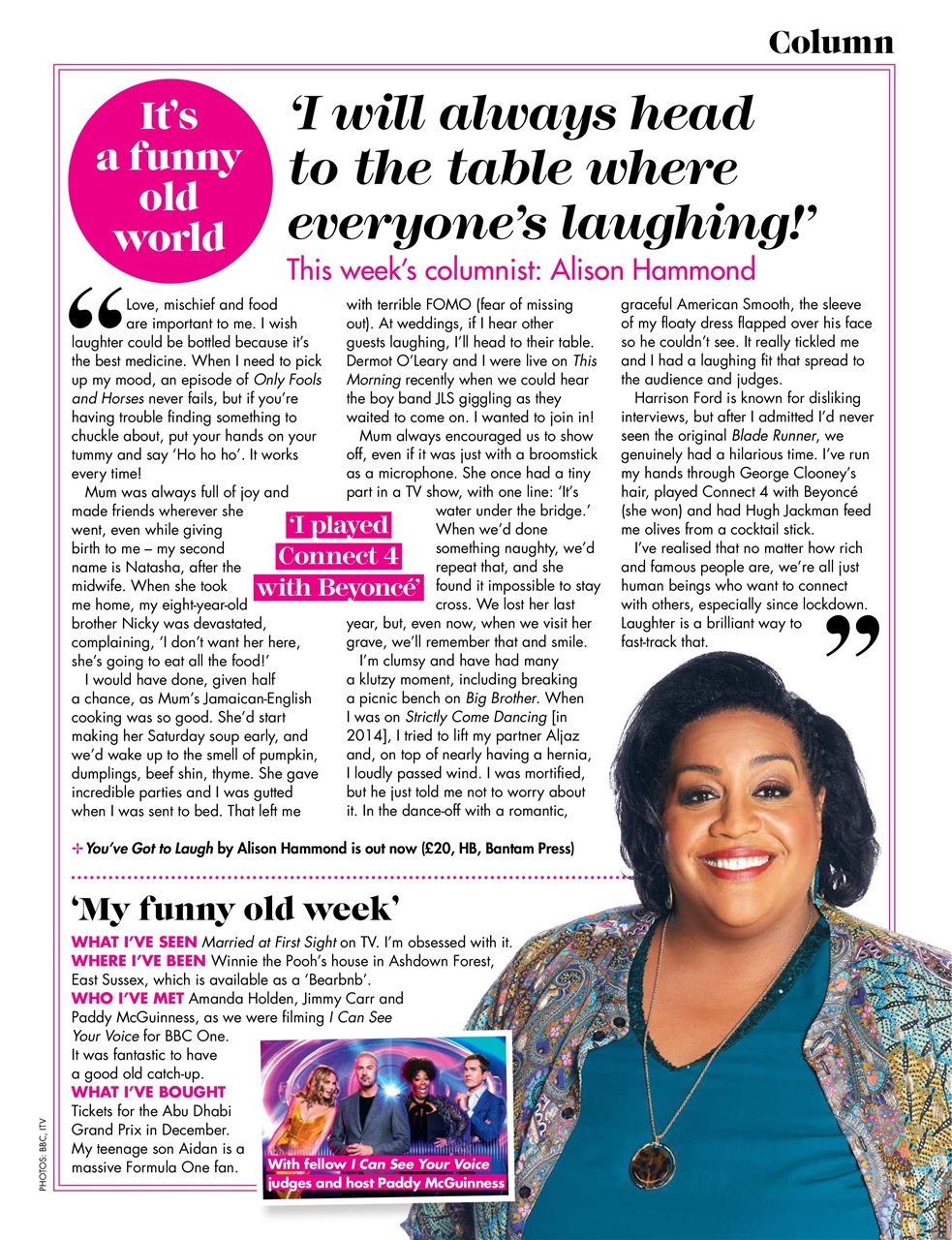 Woman's Weekly Preview Pages