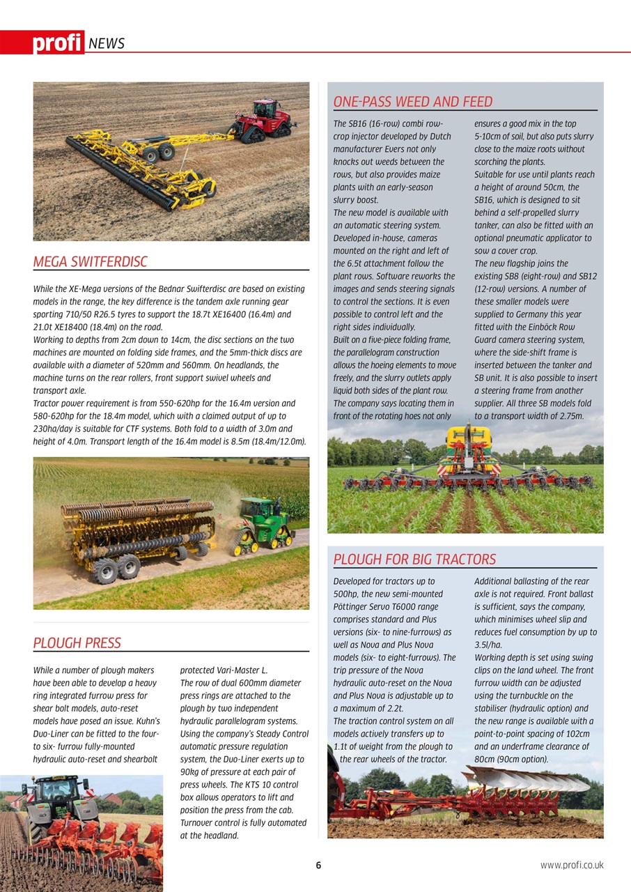 Profi International Preview Pages