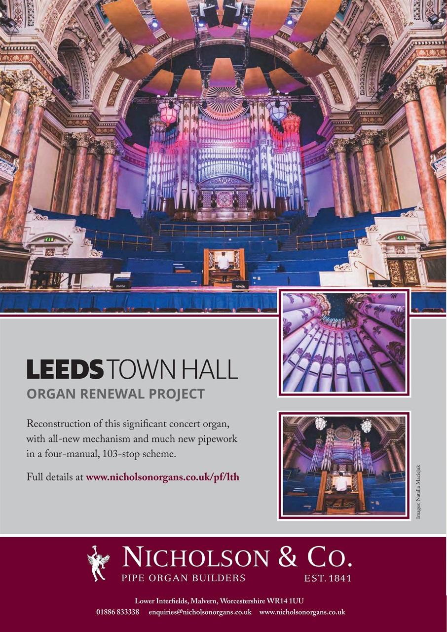 Organists' Review Preview Pages