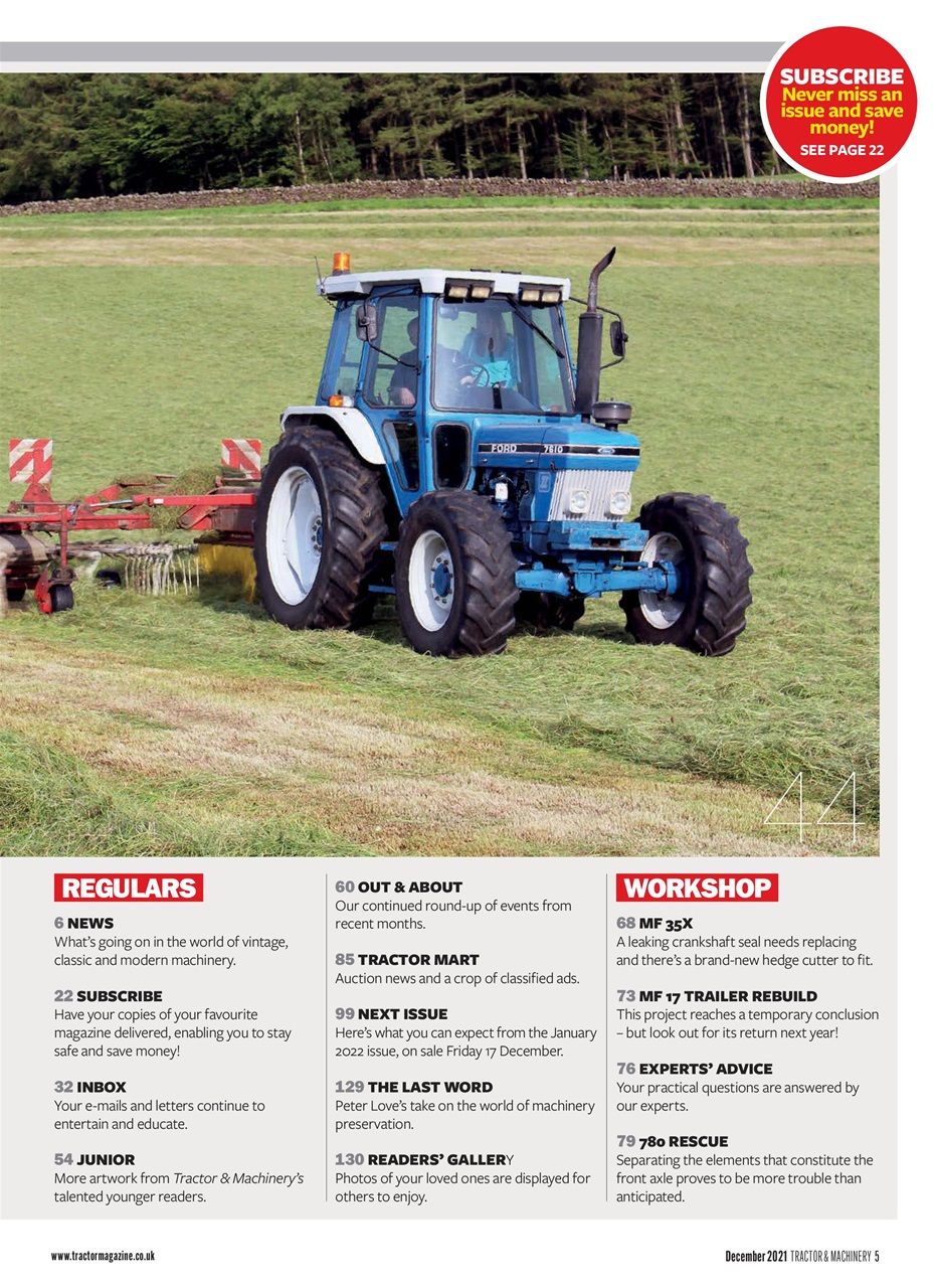 Tractor & Machinery Preview Pages