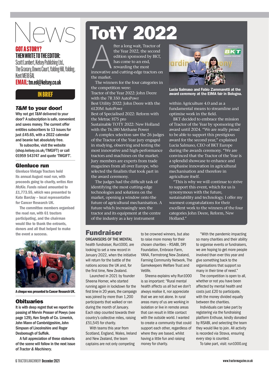 Tractor & Machinery Preview Pages
