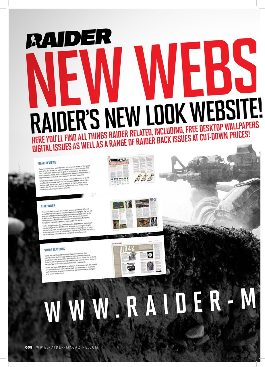Raider Preview Pages