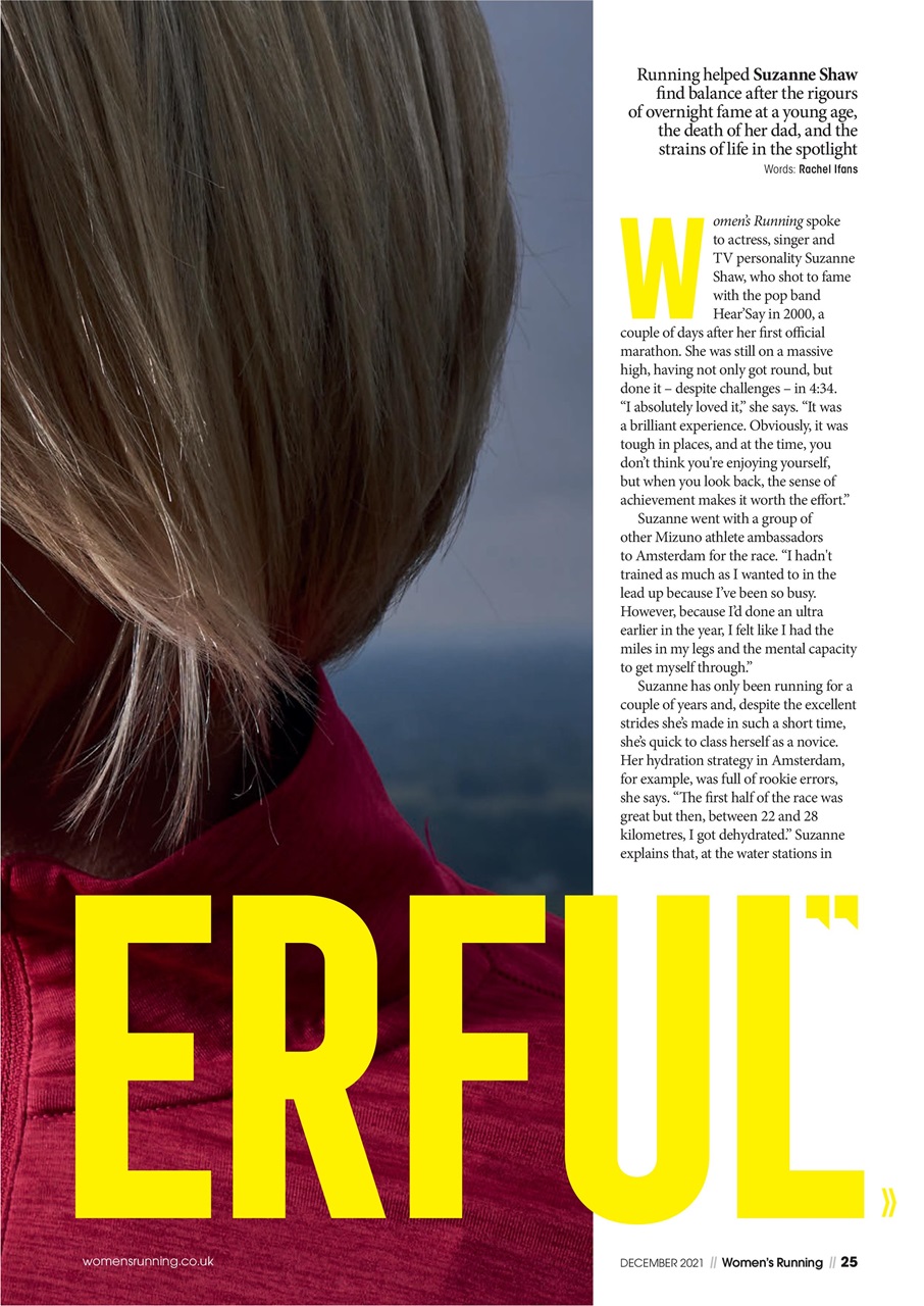 Women’s Running Preview Pages