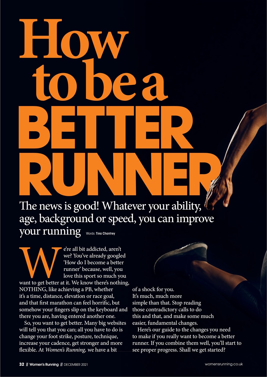 Women’s Running Preview Pages