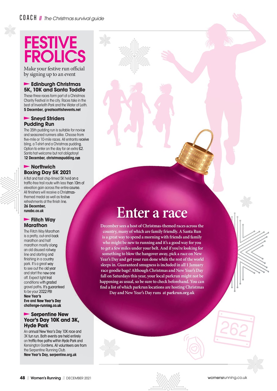 Women’s Running Preview Pages